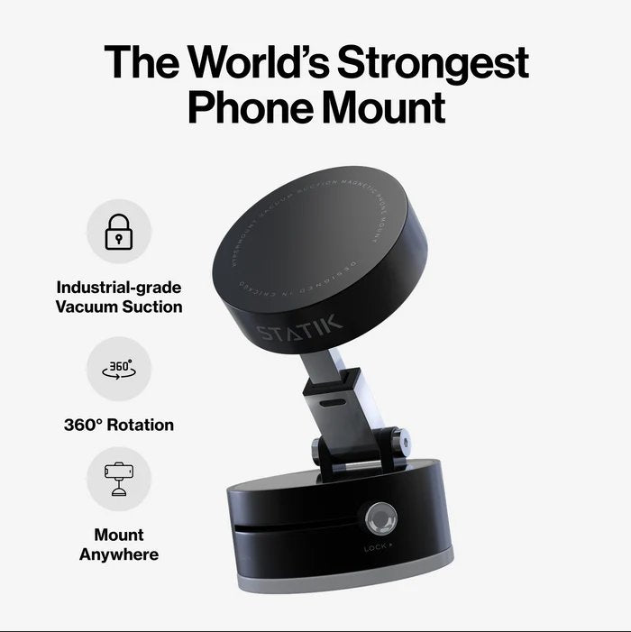 World's strongest phone mount features