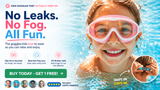 TibaToes™ Clip-On Swim Goggles for Kids