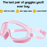 TibaToes™ Clip-On Swim Goggles for Kids