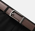 Vittelo Belt — Ratchet Buckle Leather, No Holes