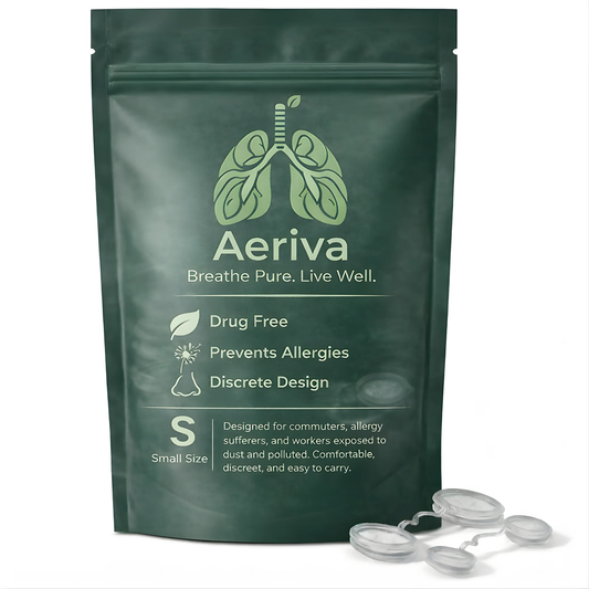 Aeriva™ Invisible Nasal Filter — Cleaner Air, Every Breath